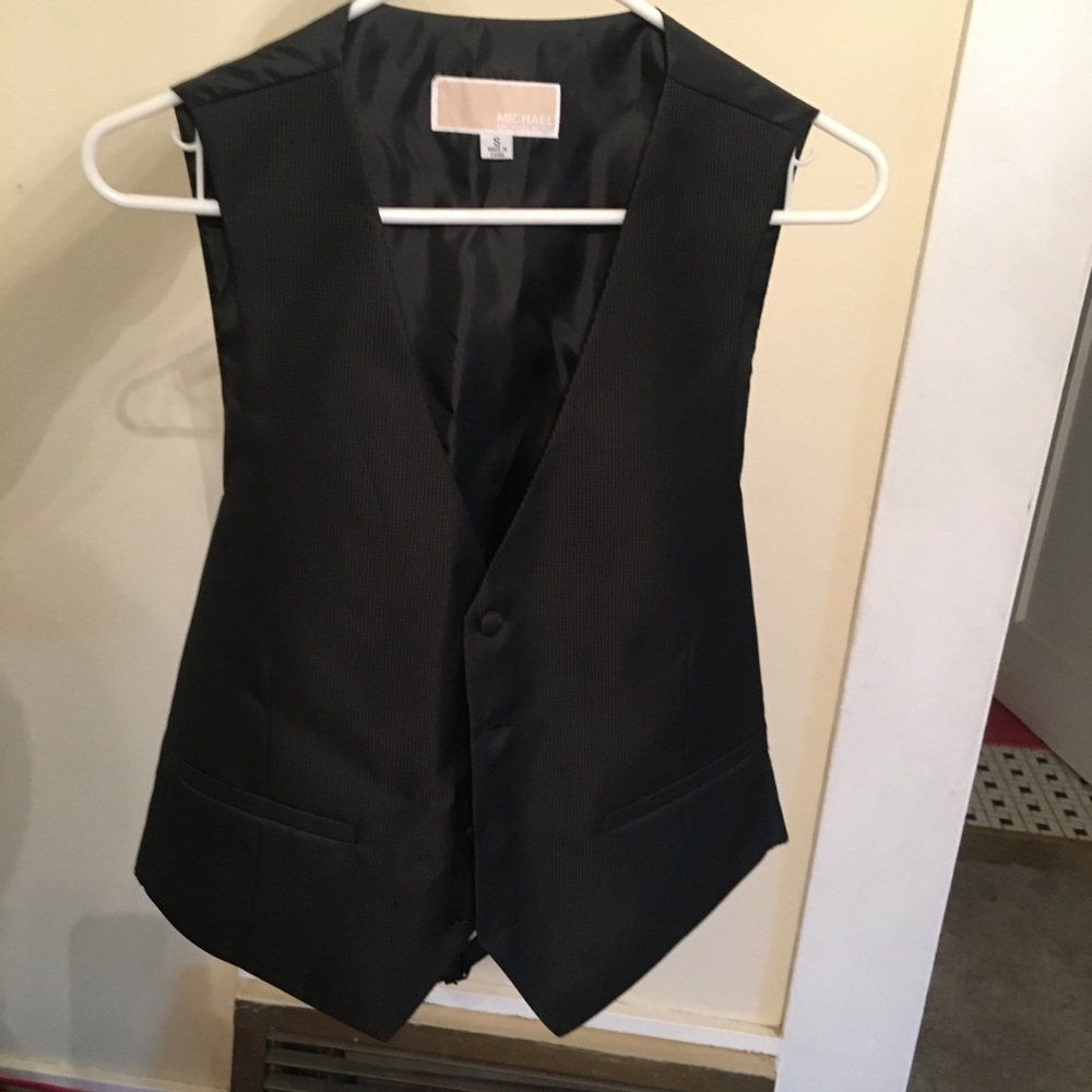 michael kors men’s suit vest